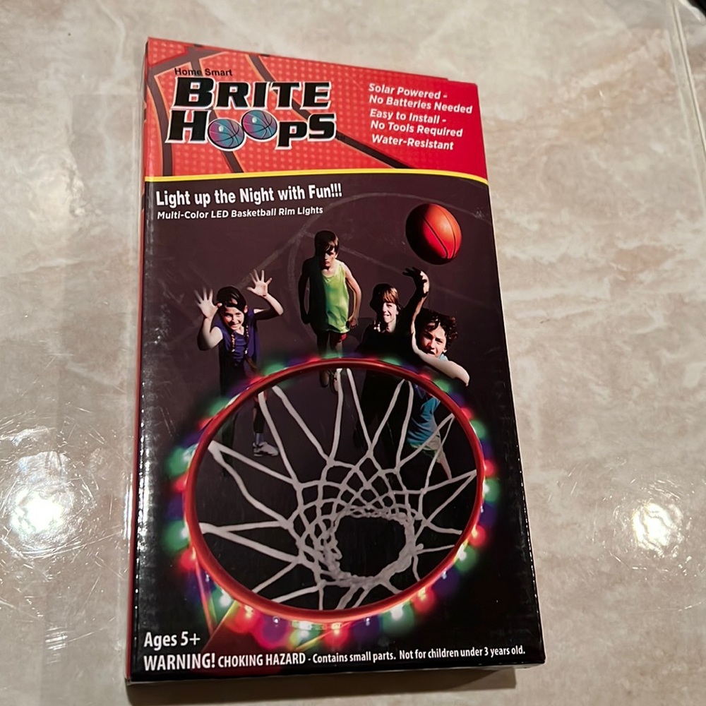 Brite Hoops  – Multi-Colored LED Basketball Rim lights